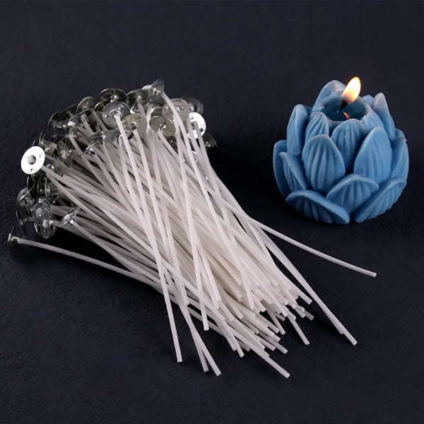 Smoke-free candle wicks 16cm length (100 pieces)