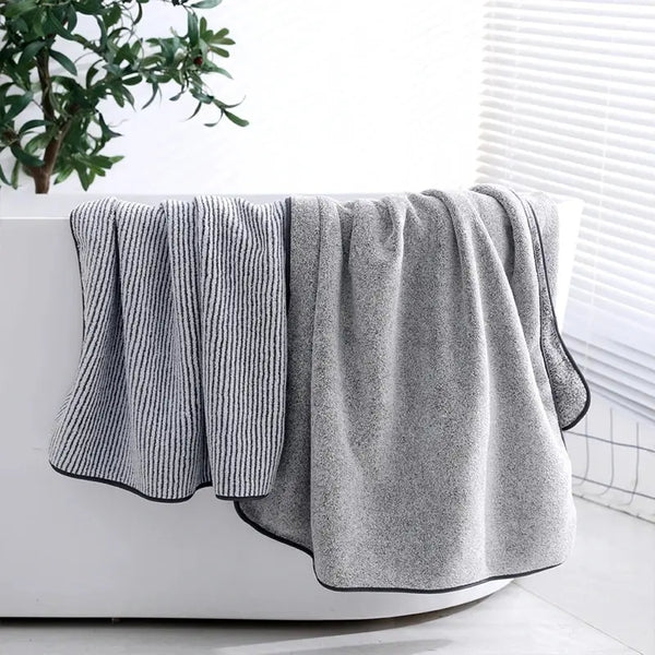 Thick microfiber towel