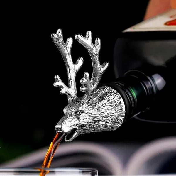 Noble animal liquor bottle pourer