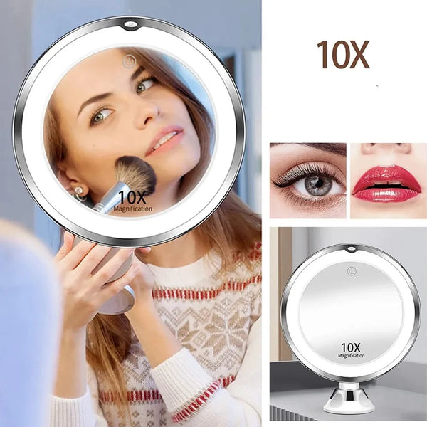 Magnifying Makeup Mirror with Light