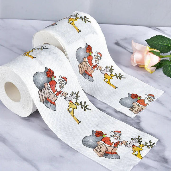 Christmas toilet paper