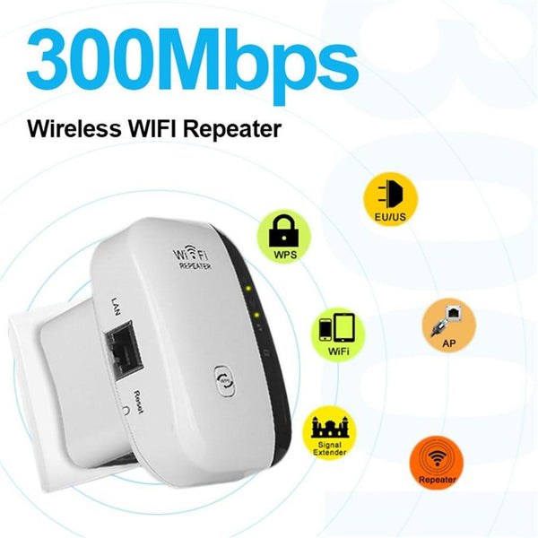 TurboWiFi SuperBooster WLAN Repeater für die Steckdose