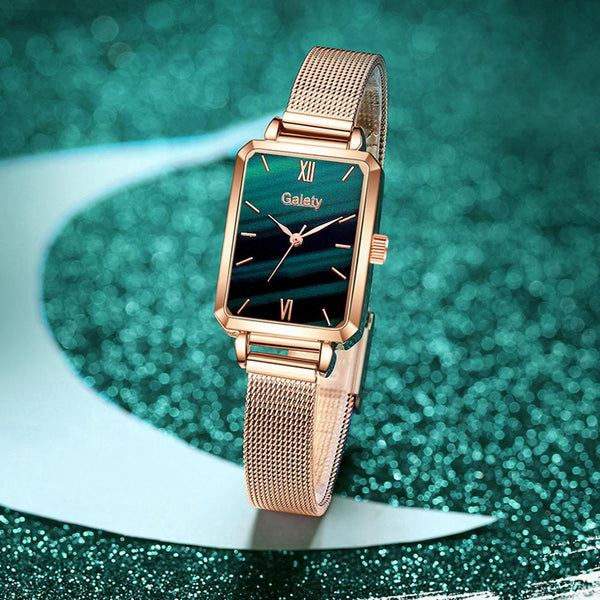 Rectangular Ladies Quartz Wristwatch