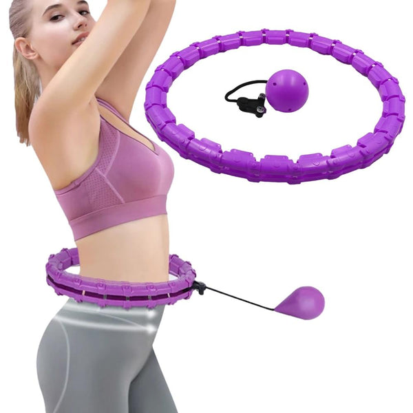 Smart Fitness Hoola Hoop mit rotierendem Gewicht