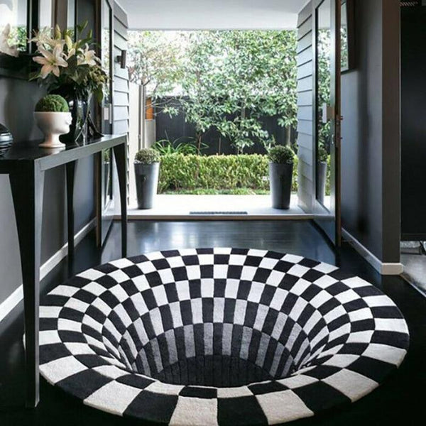 3D Whirlpool Hallucination Carpet