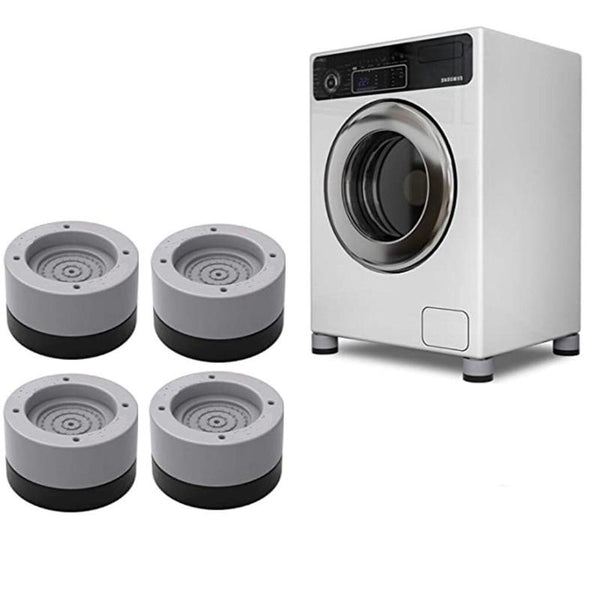 Non-slip and noise-reducing washing machine feet (4-piece set)