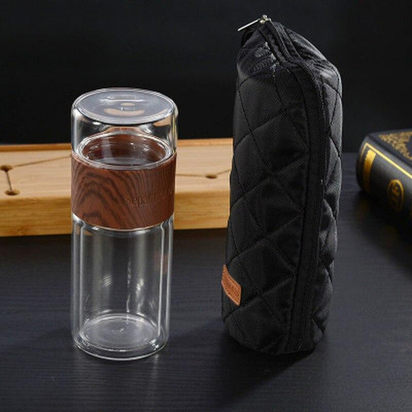 230ml Infuser Tea Bottle Glass