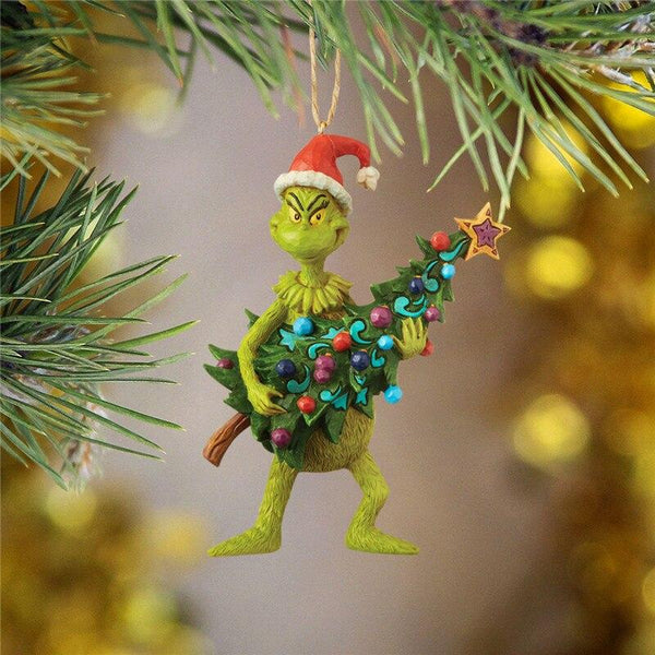 Grinch Christmas Tree Ornament Pendant