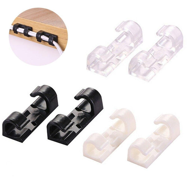 Self-adhesive cable fasteners (20 pieces)