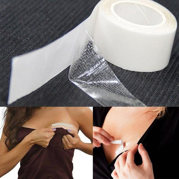 Dress Tape - Transparentes Körper Kleidungs Klebeband (5 Meter)