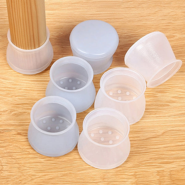 Silicone protective cover for chair & table legs