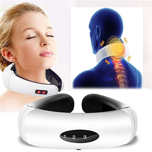 RelaxPro - Intelligentes multifonktionales tragbares Nacken Massagegerät