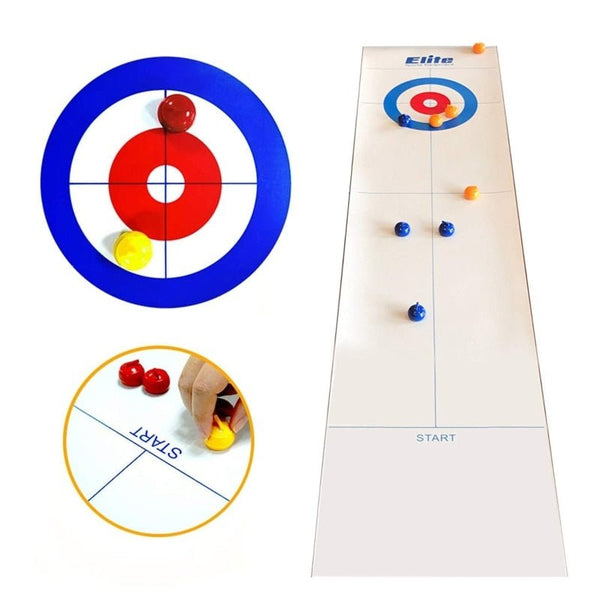 Table Curling Shuffleboard Game