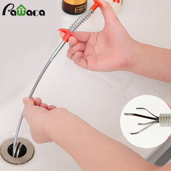 Sink Drain Cleaning Hook with Gripping Function