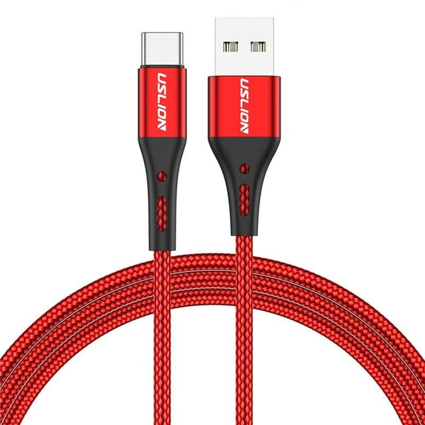 Anti-Break Nylon Fast Charging Cable USB Type C