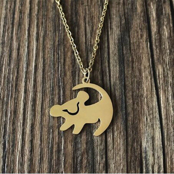 Hakuna Matata Lion King Necklace Model Simba