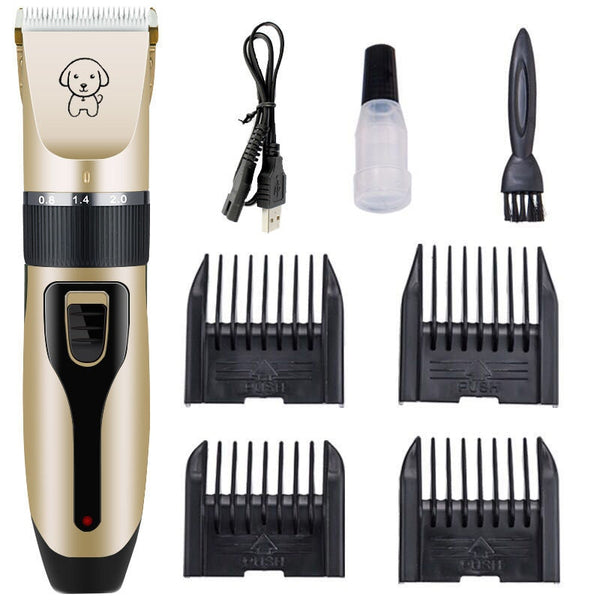 Electric quiet pet hair clipper