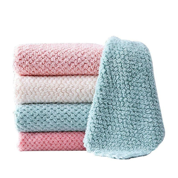 Nano Streak-Free Highly Absorbent Microfiber Cloth (Set of 2) - Magic Cleaning Cloth