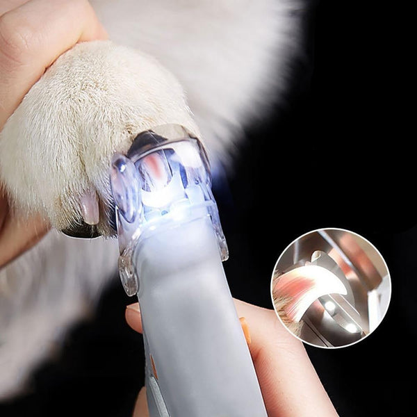 Cat & Dog Nail Clippers with LED Light