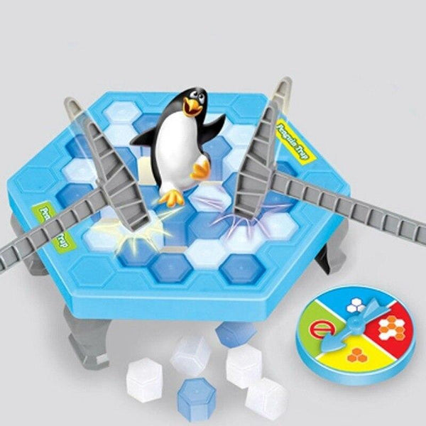 Penguin Ice Block Game