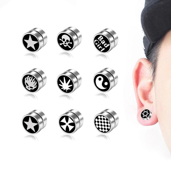 Magnetic Stud Earrings (No Piercing Needed)