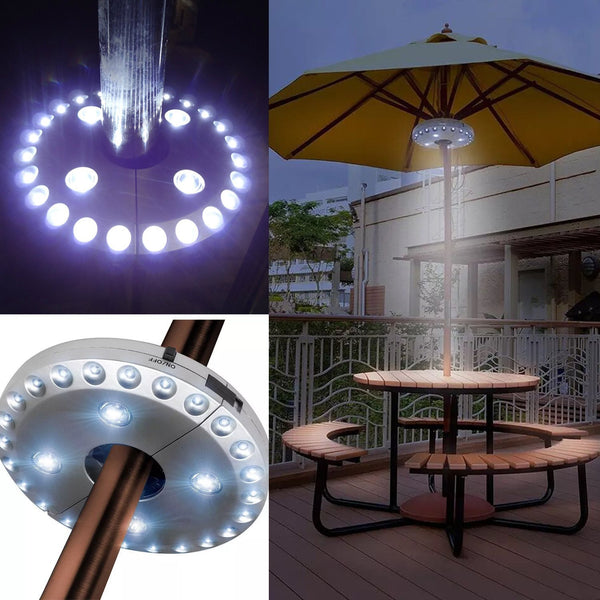 Wireless LED Umbrella Lamp