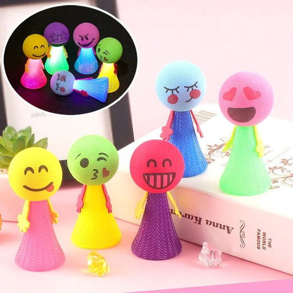 Glowing Bouncing Dolls (Set of 5)