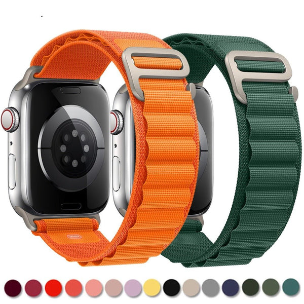 Apple iWatch 3 5 SE 6 7 8 Ultra Nylon Armband