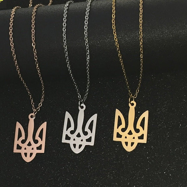 Ukraine Trysub Necklace