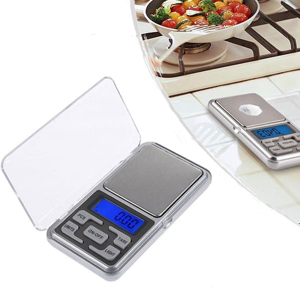 Digital precision scale 0.01 - 500 grams measurable