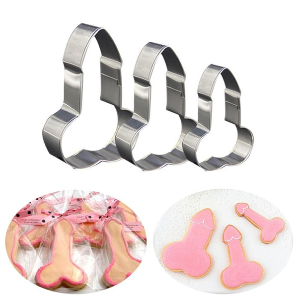 Penis Cookie Cutter (Set of 3)