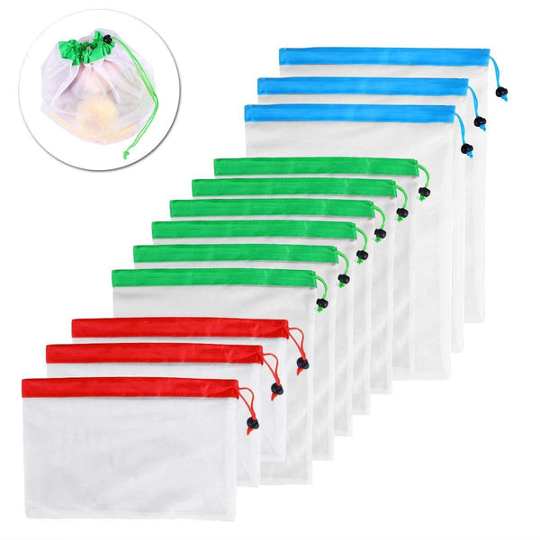 Zero Waste reusable food bags (12-piece set)