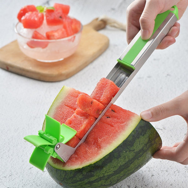 Watermelon cutter windmill