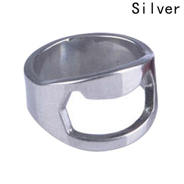  Silber Flaschenöffner Ring