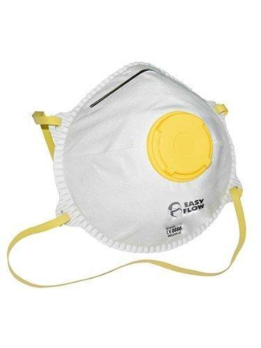 10x FFP1 respiratory mask with valve fine dust mask particle mask dust mask